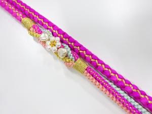 正絹　振袖用　手組帯締め